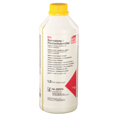 Antigel Febi G11 Galben 1.5L 02374 foto