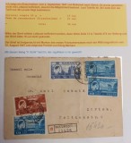 Romania 1947 - Scrisoare circulata BUCURESTI-ZURICH
