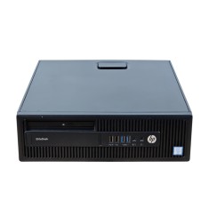Unitate PC Second Hand, HP ELITEDESK 800 G2 SFF, Procesor I5 6500, Memorie RAM 8 GB, SSD 256 GB SATA NOU, Windows 10 Pro, BD-RE