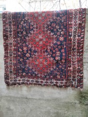 170 x 130 cm Covor vechi persan Afganistan mare