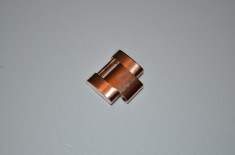 ZA AUR ROZ 18K - ROLEX de DAMA - Link - Model bratara OYSTER - Noua !