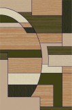 Covor Modern, Lotos 538, Diferite Dimensiuni, Verde - 80x150 cm