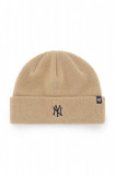 47brand caciula Mlb New York Yankees culoarea bej,, 47 Brand