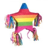 Pinata Stea, Model Multicolor, Include 50 Jucării, Dimensiuni 50 x 8 x 48 cm, Oem