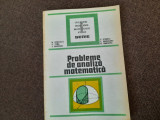 PROBLEME DE ANALIZA MATEMATICA de M. ROSCULET...N. DIMCEVICI , 1993