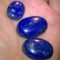 unic! l0t 3 buc lapis lazuli naturale masive! ideale pentru pandantiv !/ inel