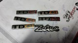 Sigla emblema scris FORD ZETEC TDCI haion capota
