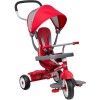 Tricicleta Multifunctionala Radio Flyer 4-in-1, 1-5 Ani, Copertina UV, Cos Jucarii, Maner Parental, Centura Siguranta, Roti Silentioase