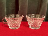 ZAHARNITA SI LETIERA DIN CRISTAL/ SEMICRISTAL H5,2CM