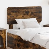 vidaXL Tăblie cap cu headboard Stejar fumuriu 75 cm Lemn compozit 888611