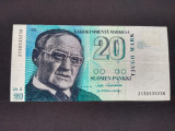 Bancnota Finlanda, 20 Markaa, 1993, XF
