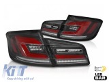 Set de stopuri LED de tuning potrivit pentru BMW Seria 5 F10 2010-2016, fumurii, stanga si dreapta Performance AutoTuning