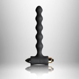 Vibrator Anal Pearls Petite Sensations, Negru, 17 cm