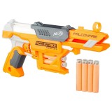 Blaster Nerf N-Strike AccuStrike Series, Falconfire cu 6 proiectile, Hasbro