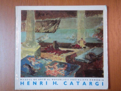 EXPOZITIE RETROSPECTIVA H. H. CATARGI . PICTURA SI GRAFICA 1986-1987 foto