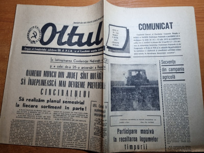 ziarul oltul 6 iunie 1972-razboiul din vietnam foto