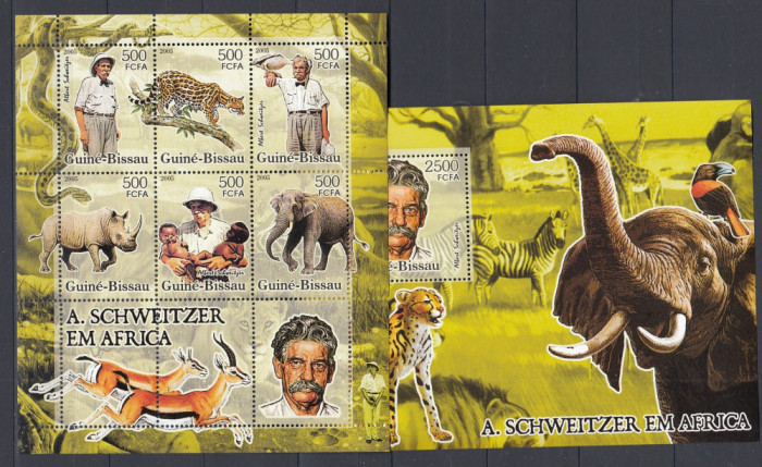 Guinea-Bissau - FAUNA AFRICANA - MNH