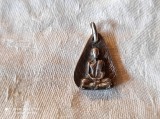 MEDALION BUDDHA unic VECH splendid EXCEPTIONAL patina MINUNATA de colectie
