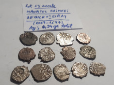 Lot 13 accele Hanatul Crimeei, Dewlet I Giray (1551-1577), ag. foto