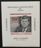 REPUBLICA CONGO-JOHN F.KENNEDY-1 COLITA- MNH**-RDC 145