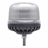 Girofar LED portocaliu AMiO W25SB, 24 LED, 12-24V, IP66, montare cu surub