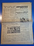 ziarul sportul popular 2 iulie 1966 - articolul popas argesan,progresul bucuresti - spartak subotica