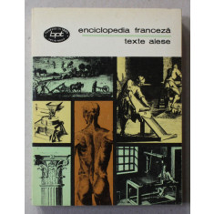 ENCICLOPEDIA FRANCEZA - TEXTE ALESE , 1976