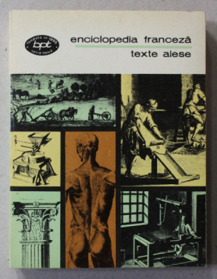 ENCICLOPEDIA FRANCEZA - TEXTE ALESE , 1976 foto