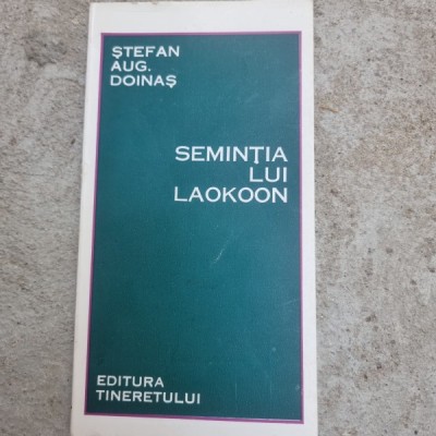 Stefan Augustin Doinas ,Semintia lui Laokoon foto