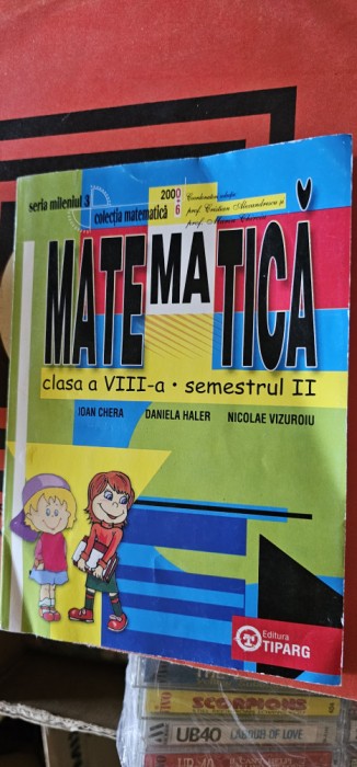 MATEMATICA CLASA A VIII A SEMESTRUL II CHERA HALER VIZUROIU CHIRCIU ALEXANDRESCU