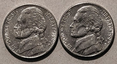 5 centi SUA - 1997 D+P foto