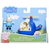 PEPPA PIG VEHICUL CU FIGURINA MICUL ELICOPTER, Hasbro