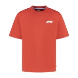 Formula 1 tricou de bărbați Heritage Logo Red F1 Team 2025 - L