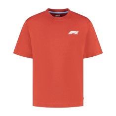 Formula 1 tricou de bărbați Heritage Logo Red F1 Team 2025 - L