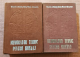 Memorator tehnic pentru montaj 2 Volume. TMUCB - Coordonator Panait Ionescu, 1978, Alta editura