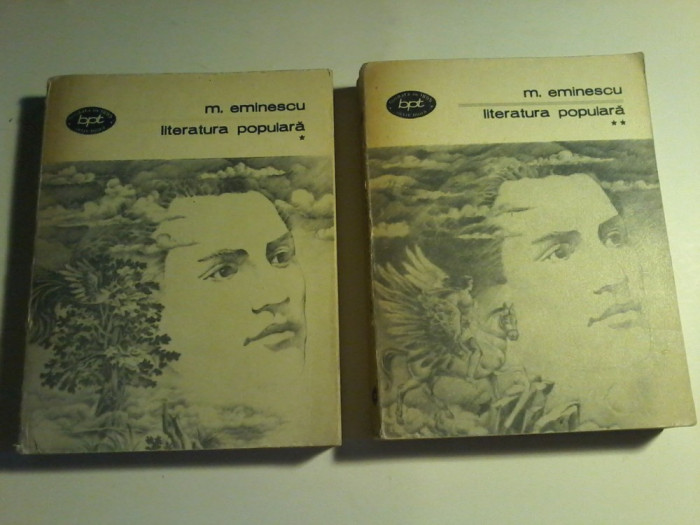 Mihai Eminescu - Literatura populara (2 vo.)