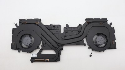 Cooler cu radiator Laptop, Lenovo, Legion Pro 5 16ARX8 Type 82WM, 5H40S20855, 5H40S20856, DFSCL12E06486Y, FQK8, DFSCL12E16486Y, FQK9, 0FQK80000H, 0FQK foto