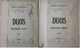 DUOS (HARMONIUM ET PIANO - CAH. II si CAH. III) - PARTITURI ANTEBELICE