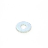 Saiba plata din otel zincat alb, DIN125A, M10 x 20 x 2 mm