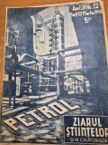 ziarul stiintelor 12 martie 1940 - povestea petrolului