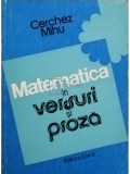 Cerchez Mihu - Matematica in versuri si proza (editia 1986)