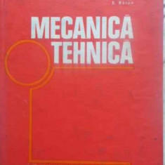 MECANICA TEHNICA-A. RIPIANU, P. POPESCU, B. BALAN