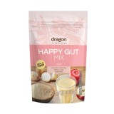 Dragon Superfoods Happy Gut Mix Bio 200g - Mix Fibre, Vegan, Bogat in Fibre, Psyllium, Topinambur