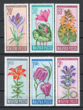 Ungaria 1966 Mi 2212/17 MNH, nestampilat - Flori, Flora