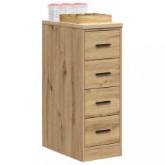 vidaXL Dulap de depozitare pentru garaj Artisan Stejar 30x51x85 cm foto