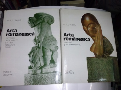ARTA ROMANEASCA - Vasile Dragut, Vasile Florea - 2 volume foto