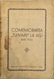 Const. Meissner / Rudolf Suțu, Comemorarea &bdquo;Junimii&rdquo; la Iași, Mai 1936