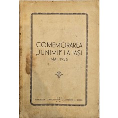 Const. Meissner / Rudolf Suțu, Comemorarea &bdquo;Junimii&rdquo; la Iași, Mai 1936