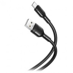 CABLU USB - TIP C 2.1A 1M -NEGRU