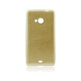 Husa APPLE iPhone 4\4S - Jelly Piele (Auriu), iPhone 4/4S